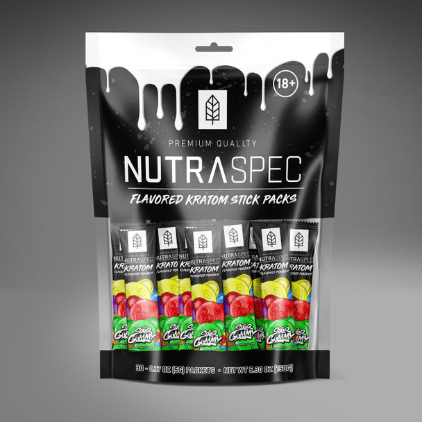 Krabot Flavored Kratom Powder Stick Packs - Sour Gummy