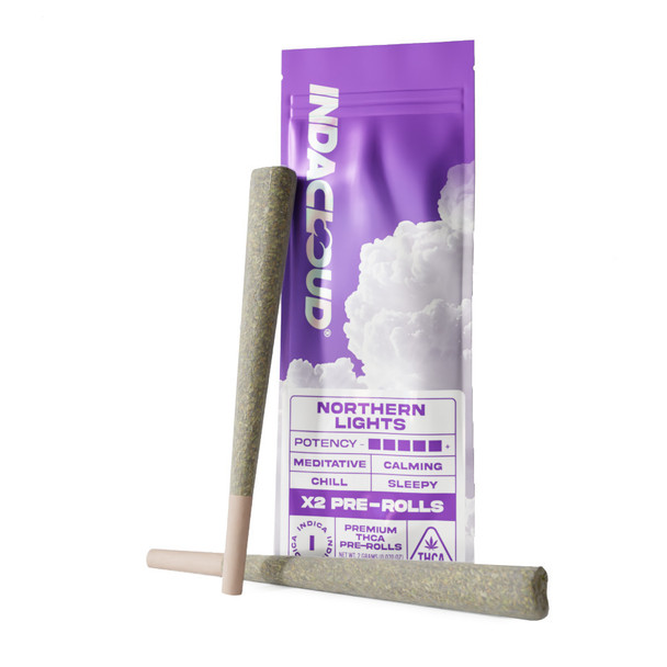 IndaCloud 1 Gram THCa Pre-Rolls - Northern Lights
