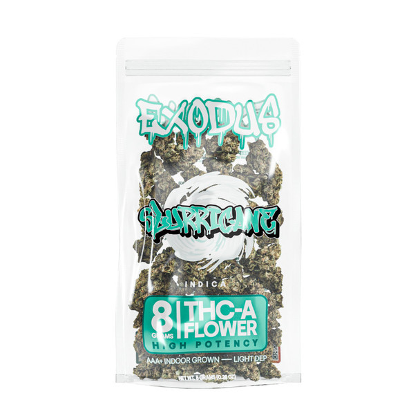 Exodus High Potency AAA+ Indoor Grown THCA Flower - Slurricane