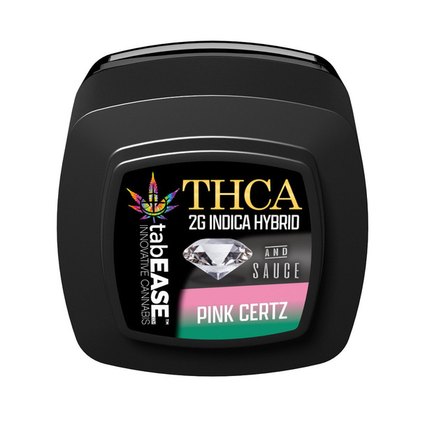 TabEASE THCA 2G Diamonds & Sauce - Pink Certz