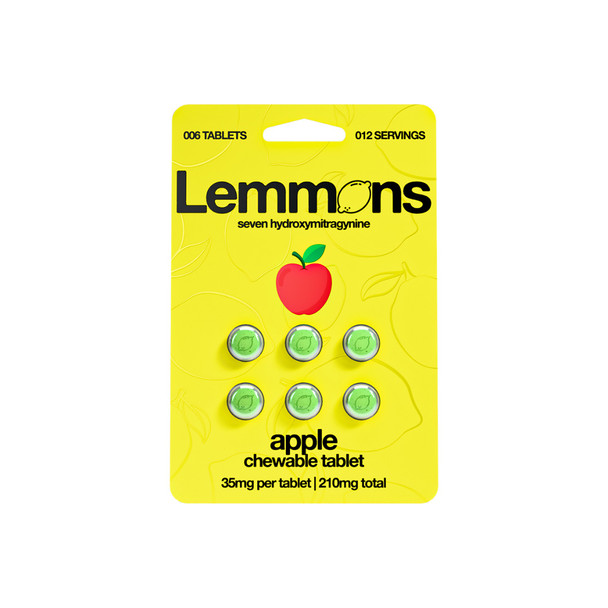 Lemmons Seven Hydroxymitragynine 7-OH 35mg Tablets - Apple