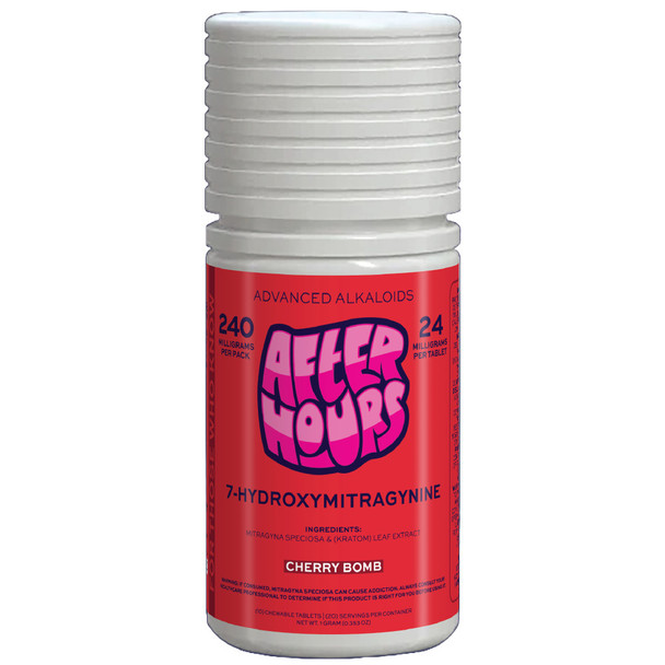 After Hours Advanced Alkaloids 7-Hydroxy 24mg Tablets - Cherry Bomb