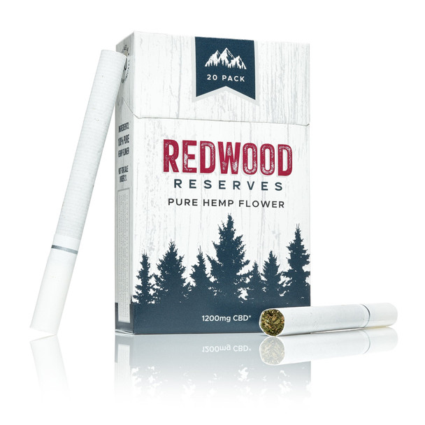 Redwood Reserves Pure Hemp Flower CBD Cigarettes - Original