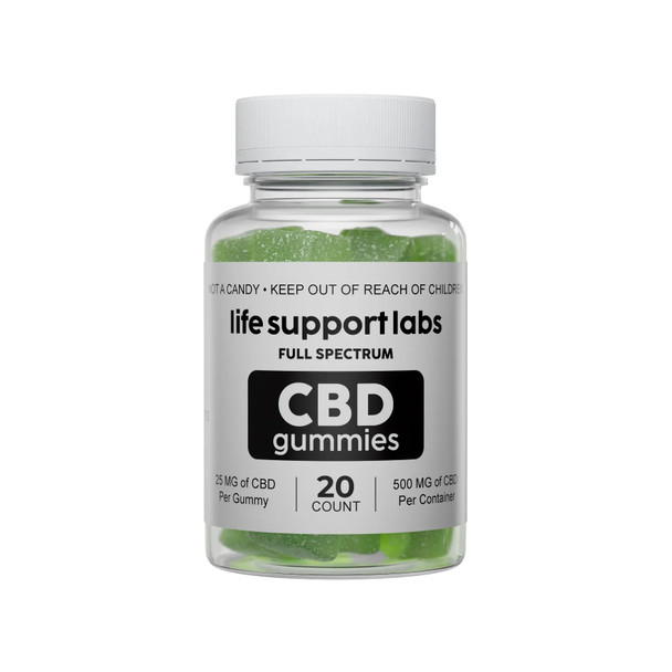 Life Support Labs Full Spectrum CBD Gummies - 20 count
