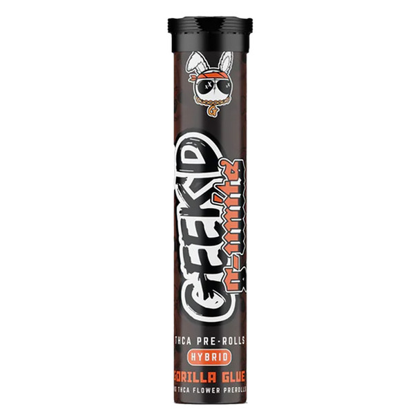Geek'd G-Units THCA Indoor-Grown Flower 1G Pre-Roll (5 Pack) - Gorilla Glue