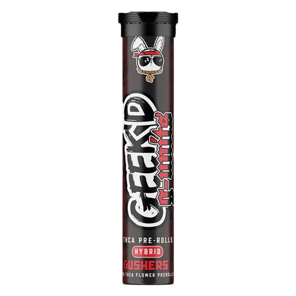 Geek'd G-Units THCA Indoor-Grown Flower 1G Pre-Roll (5 Pack) - Gusherz