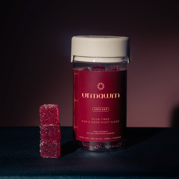 Urmawm Ursleep Delta 9 THC + CBD High Potency Full Spectrum Gummies