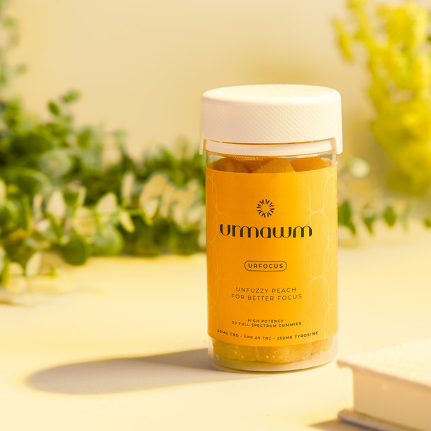 Urmawm Urfocus Delta 9 THC + CBD High Potency Full Spectrum Gummies