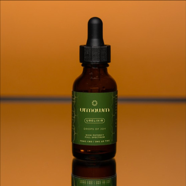 Urmawm Urelixir Delta 9 THC + CBD High Potency Full Spectrum Tincture