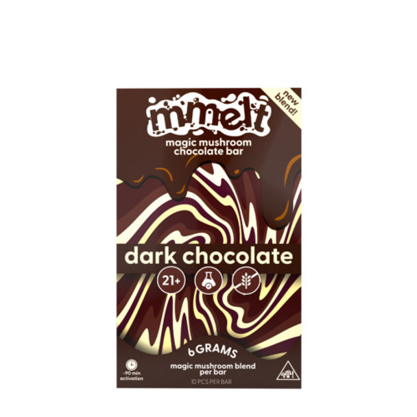 Mmelt Magic Mushroom Chocolate Bar - Dark Chocolate Mmelt Magic Mushroom Chocolate Bar - Dark Chocolate