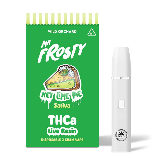 Mr. Frosty THCA Live Resin Disposable Vape Pen - Key Lime Pie 2 Grams