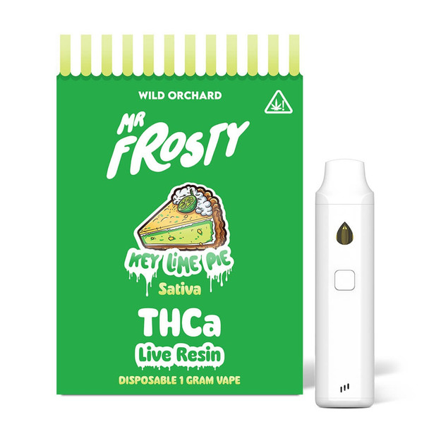 Mr. Frosty THCA Live Resin Disposable Vape Pen - Key Lime Pie 1 Gram