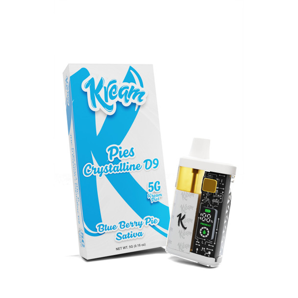 Kream Pies Crystalline D9 5G Disposable Vape Pen - Blue Berry Pie