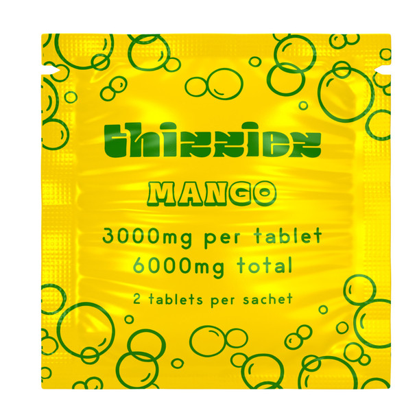 Thizziez Ketone Chewable Tabs - Mango