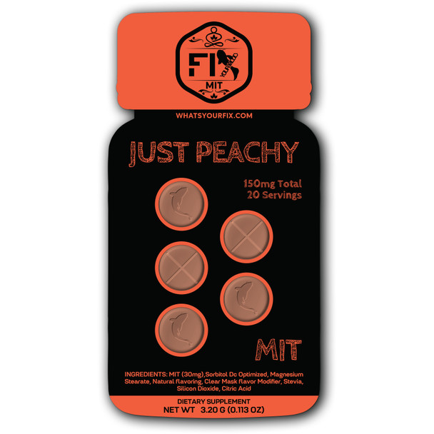 FIX MIT 5 Pack Kratom Tablets - Just Peachy