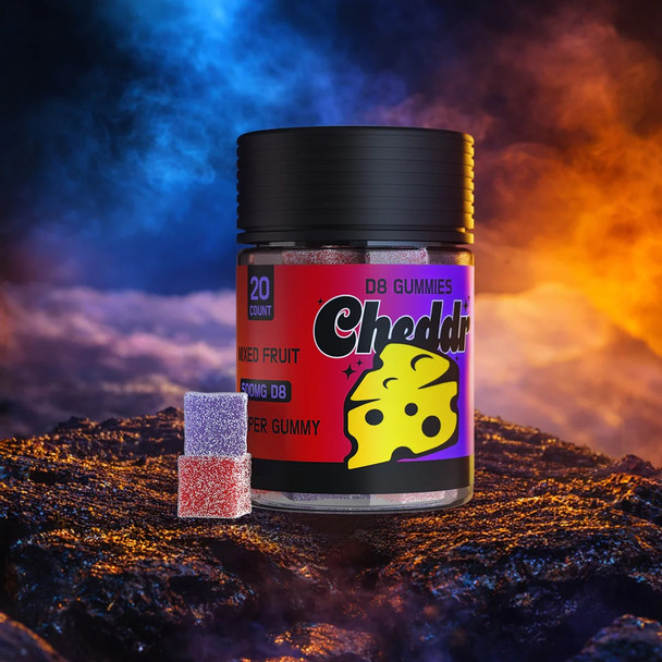 Cheddr Delta 8 THC Gummies - Mixed Fruit