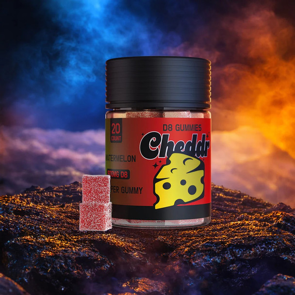 Cheddr Delta 8 THC Gummies - Watermelon