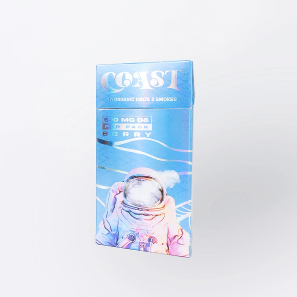 Coast Organic Delta 8 THC Smokes - Berry