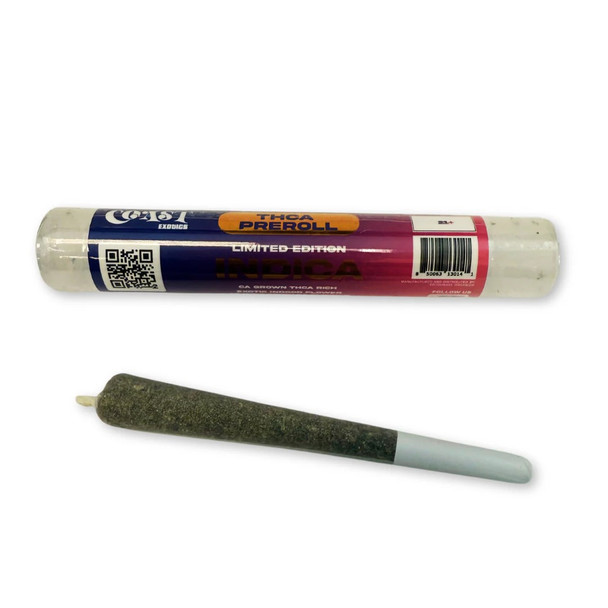 Coast Exotics THCA Flower Prerolls - Indica