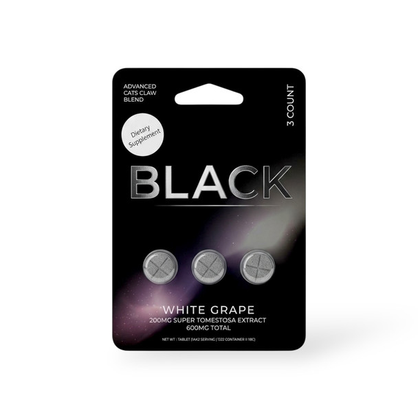 Black Advanced Cats Claw Blend Tablets - White Grape