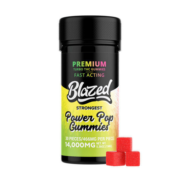 Blazed Turbo THC Gummies - Power Pop