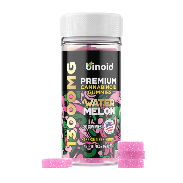 Binoid 13,000mg Good Luck Gummies - Watermelon