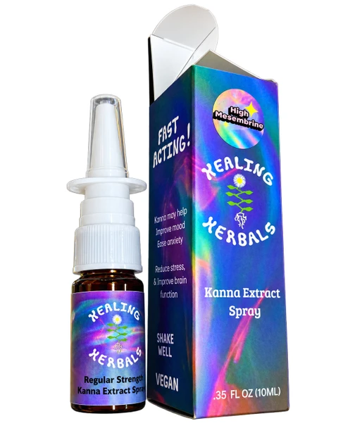 Healing Herbals Kanna Extract High Mesembrine Nasal Spray