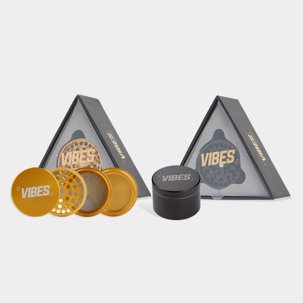 Vibes Aluminum 4-Piece Grinder