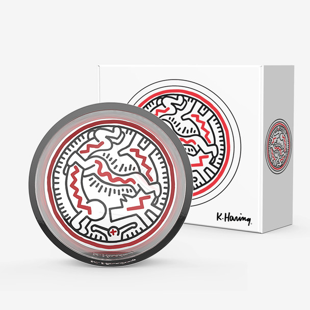 K.Haring Circle Catchall Ashtray - Snake People Packaging