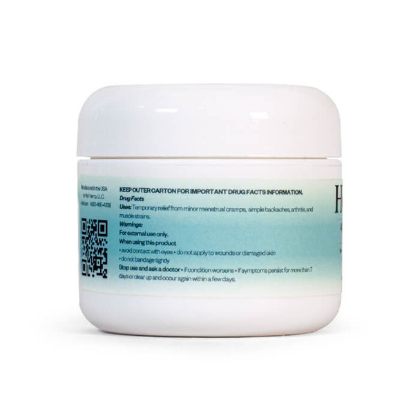 Holief Broad Spectrum CBD Holi-Wonder Muscle + Skin Relief Lavender Cream - Back