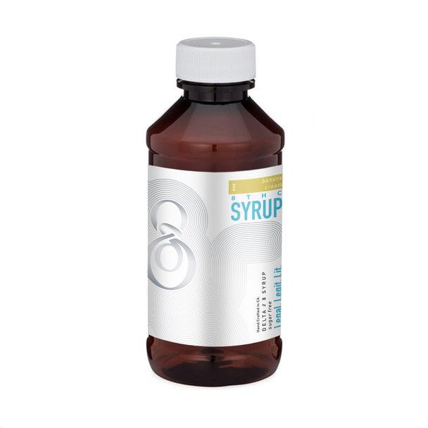 8 THC Delta 8 Sugar Free Syrup - Banana Cream
