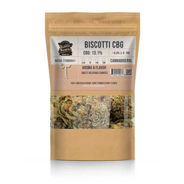 Tillmans Tranquils Hemp CBG Flower