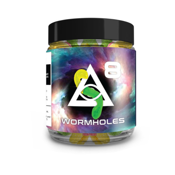 iDELTA8 Delta 8 THC Wormhole Gummies - Calm Leaf