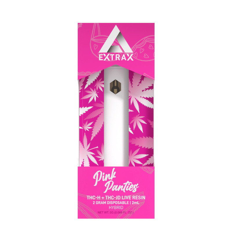 Delta Extrax Lights Out THCh + THCjd Live Resin Disposable Vape Pen