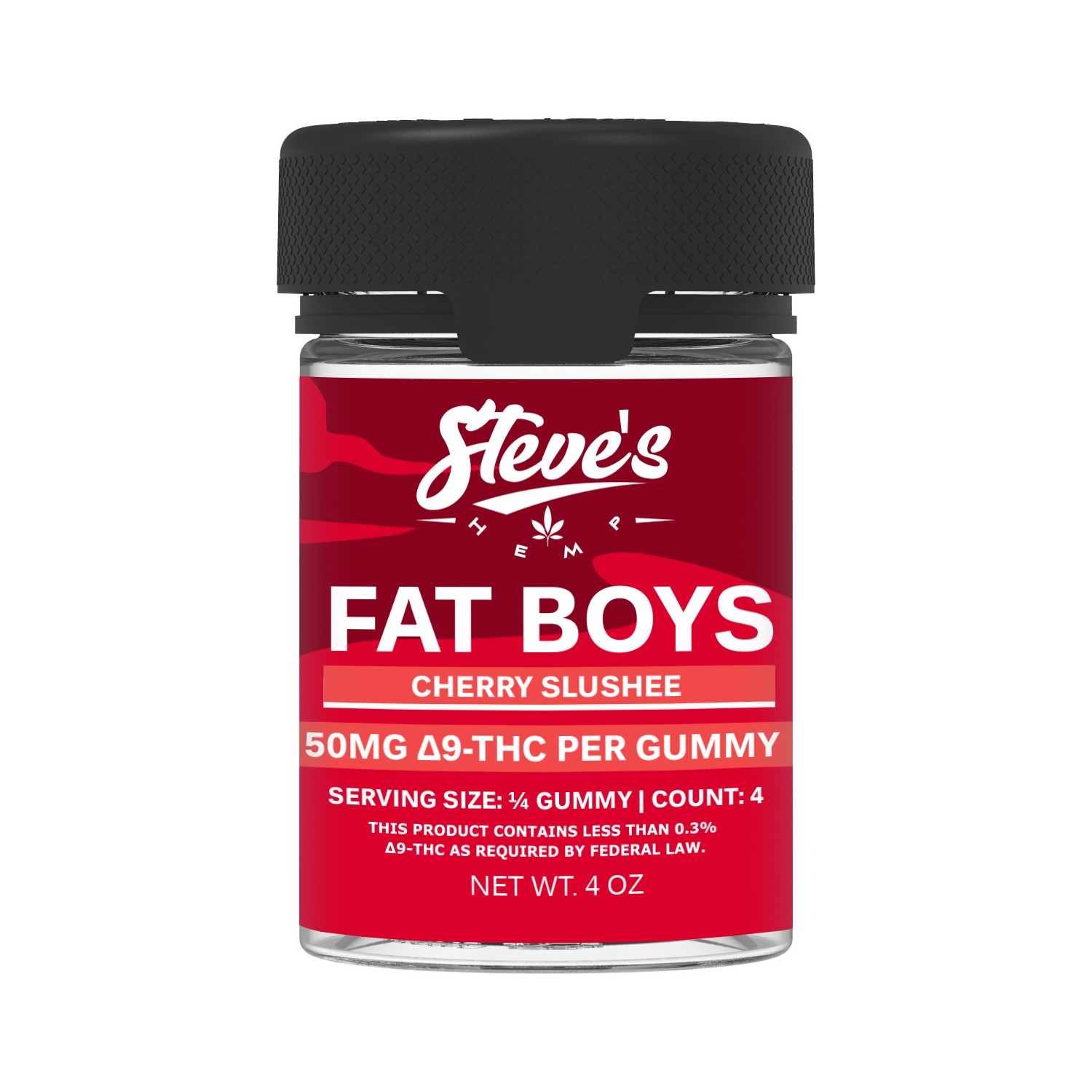 Steve's Hemp Delta 9 THC Fat Boys Gummies - The Calm Leaf