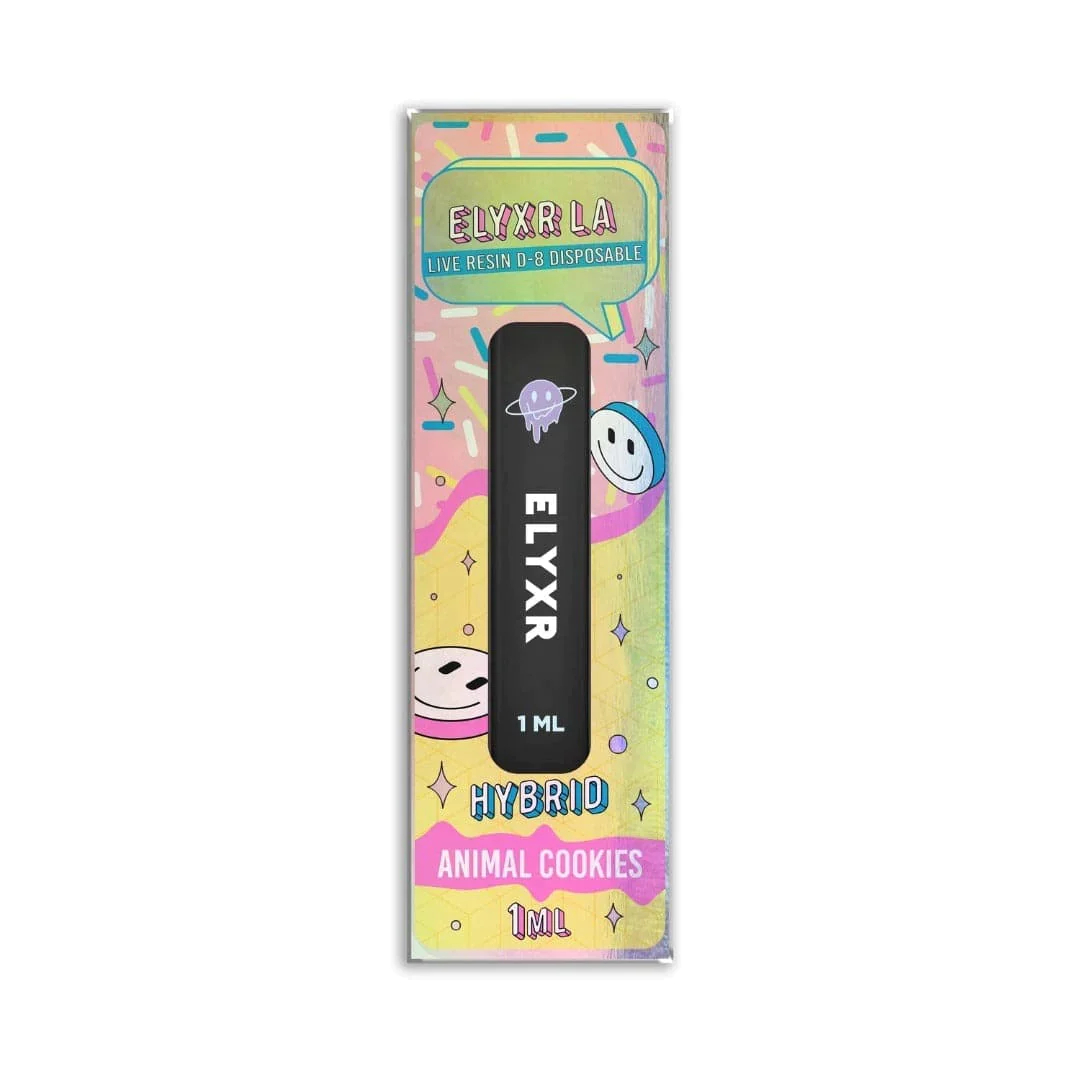 Elyxr Delta 8 THC Live Resin 1G Disposable Vape Pen - The Calm Leaf - Elyxr Delta 8 Disposable How To Use