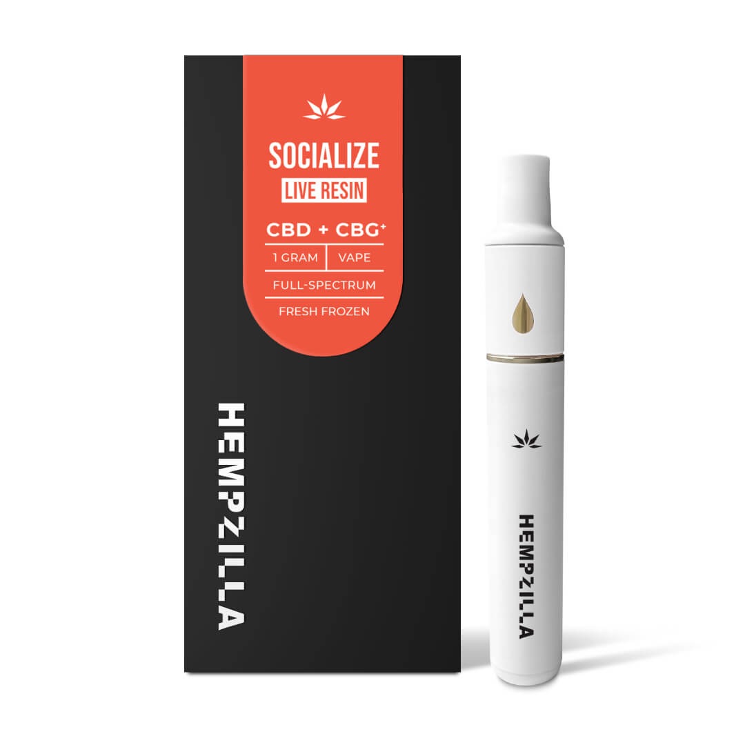 TRUE テルペン 香料 CBD CBN CBG 5ml ハックルベリーヘイズ Hempzilla_Socialize_CBD_CBG_Li