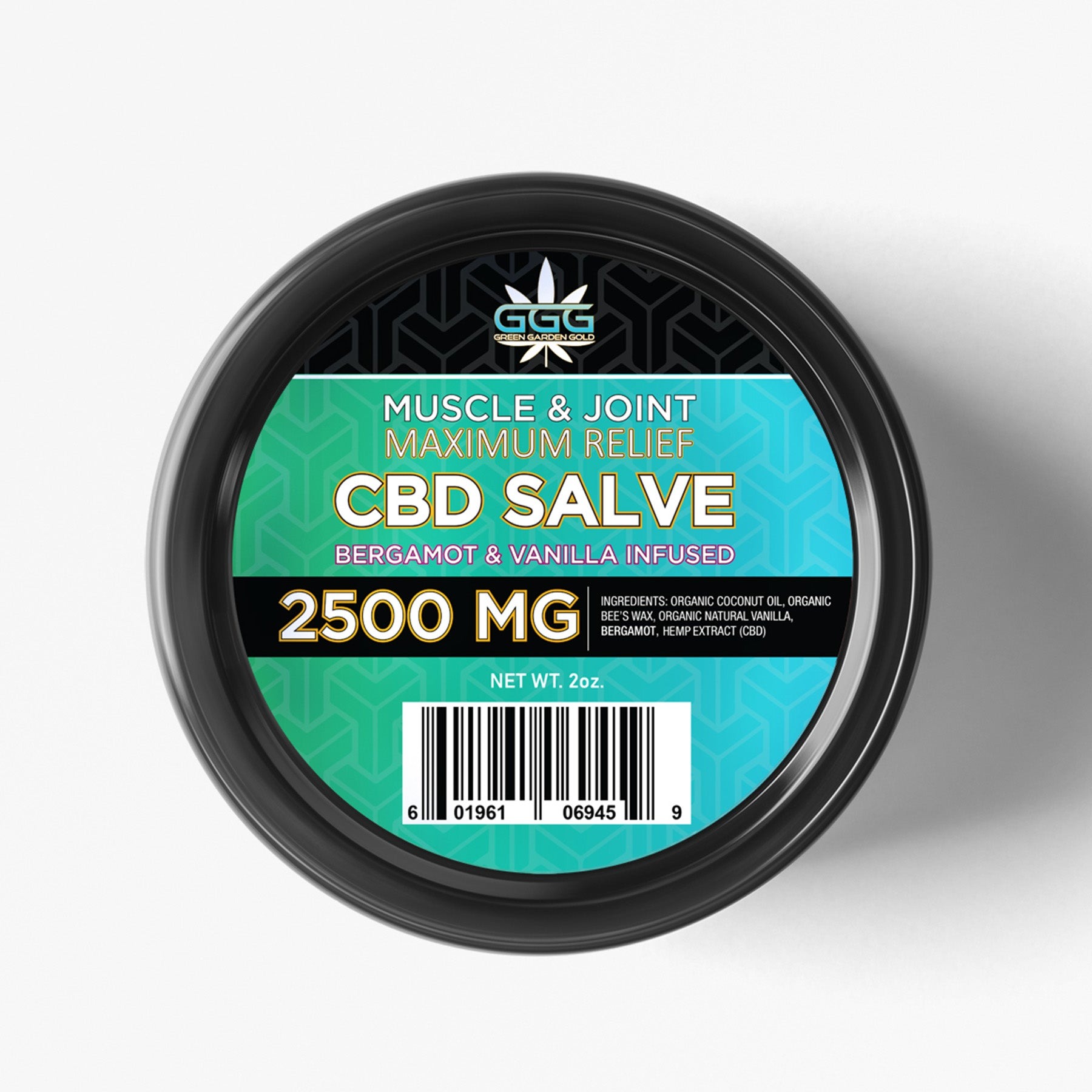 Green Garden Gold Muscle & Joint Maximum Relief Organic CBD Salve