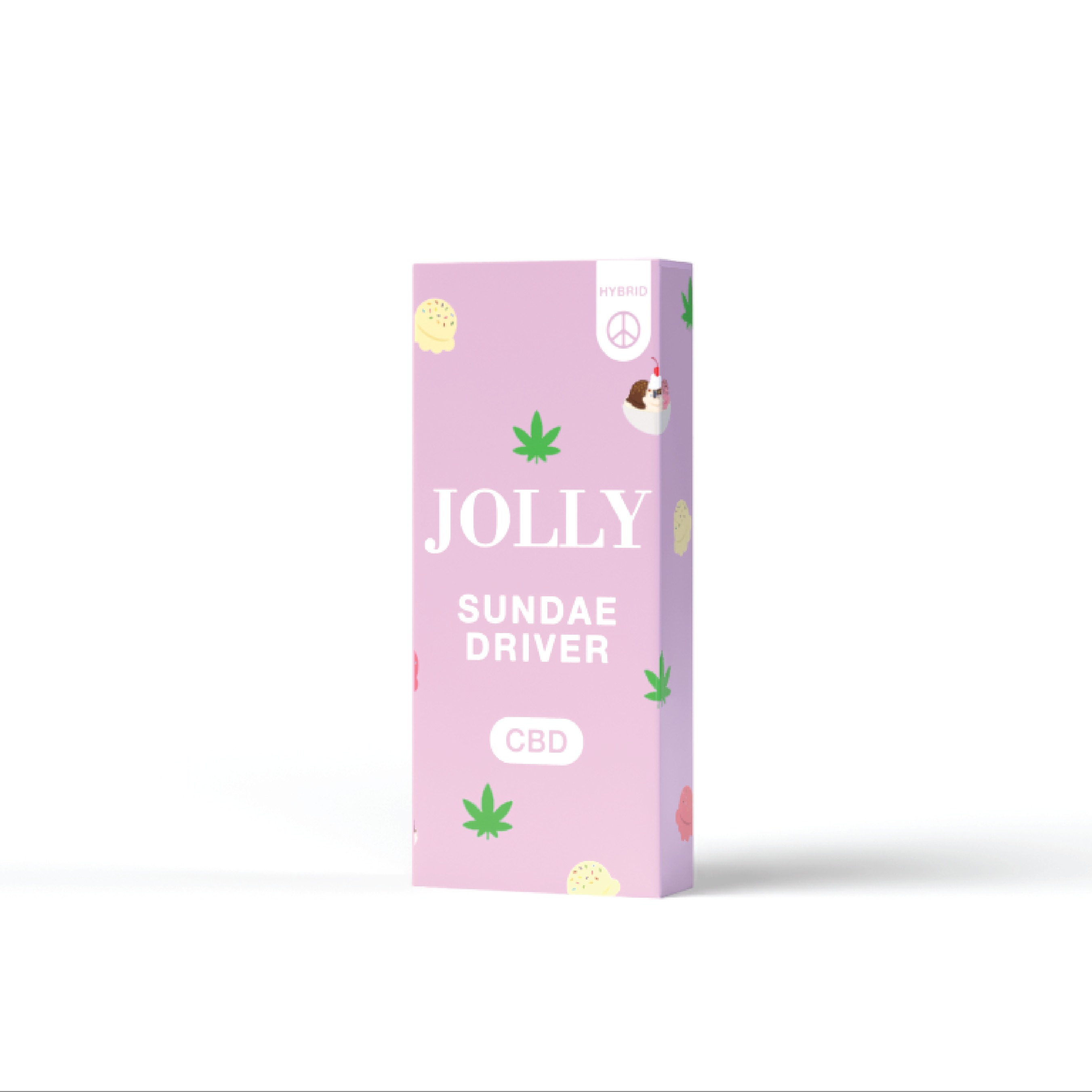 Jolly Full Spectrum CBD 2G Disposable Vape Pen - Calm Leaf