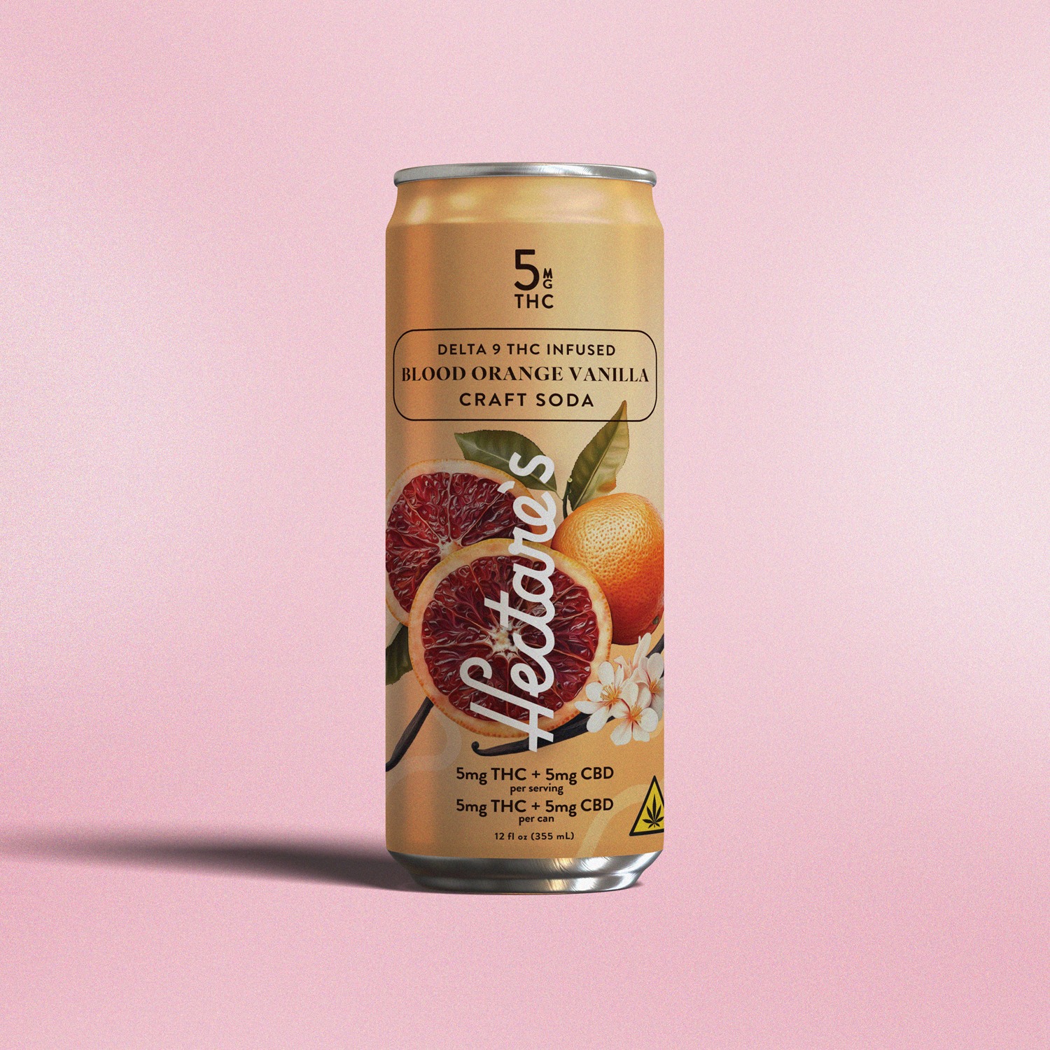 Hectare's Delta 9 THC Craft Soda - Calm Leaf