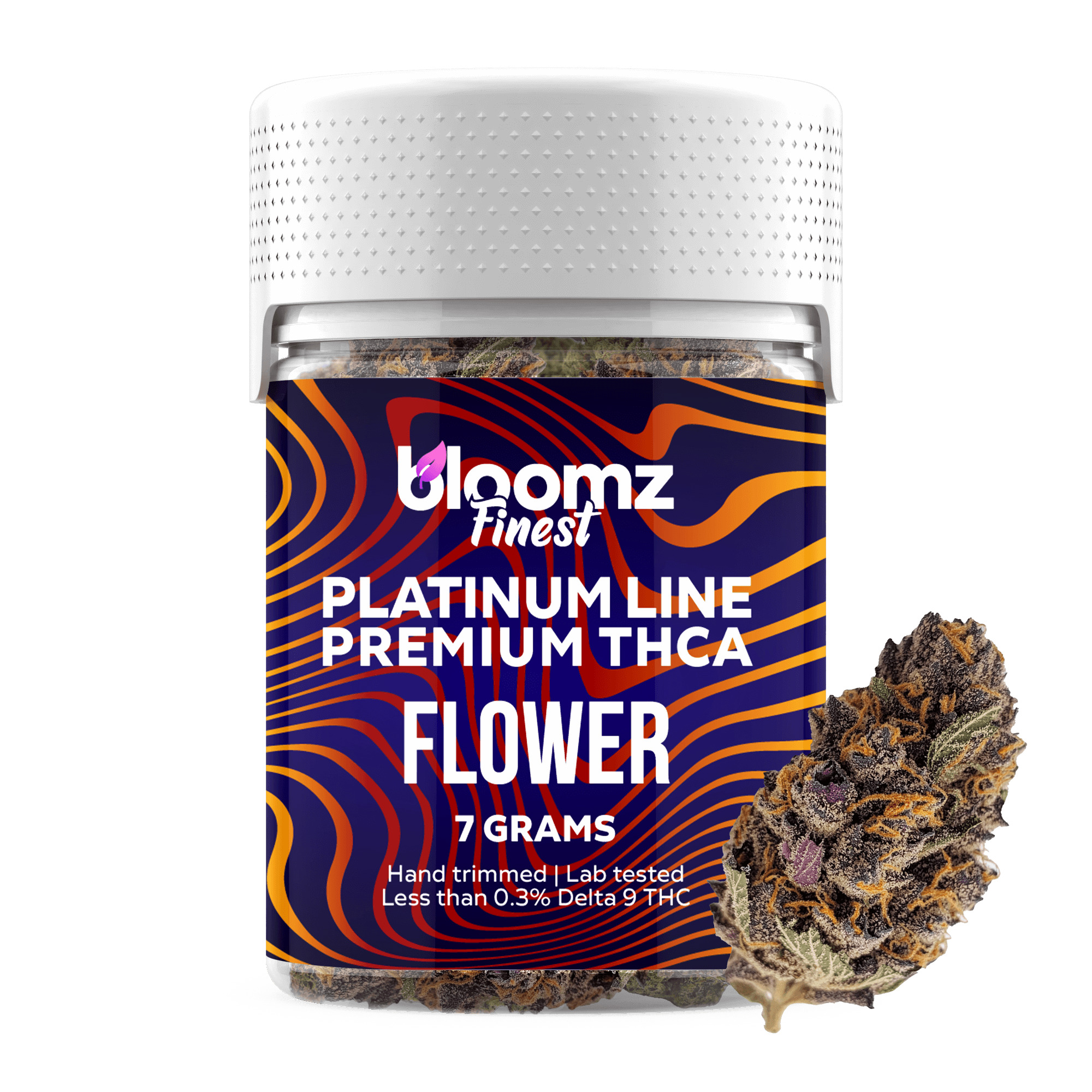 Ganesh in Bloom（ガネーシャ・イン・ブルーム） Bloomz Premium Platinum Line THCA Flower - Calm Leaf