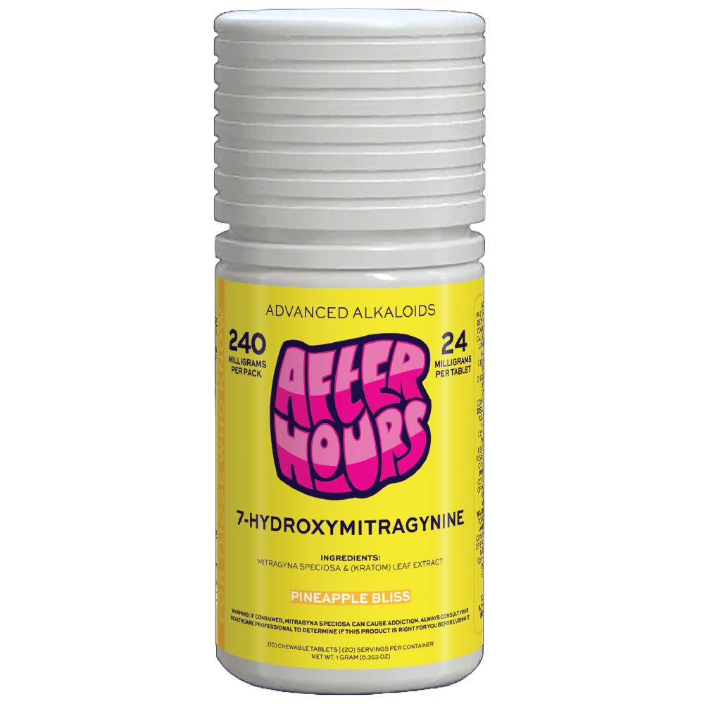 After Hours Advanced Alkaloids 7-Hydroxy 24mg Tablets - Calm Leaf