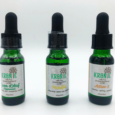 Kronic Releaf Hemp CBD Essential Oil - Calm Leaf