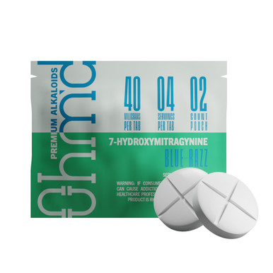 Ohm'd Premium Alkaloids 7-Hydroxy 40mg Tablets - Calm Leaf
