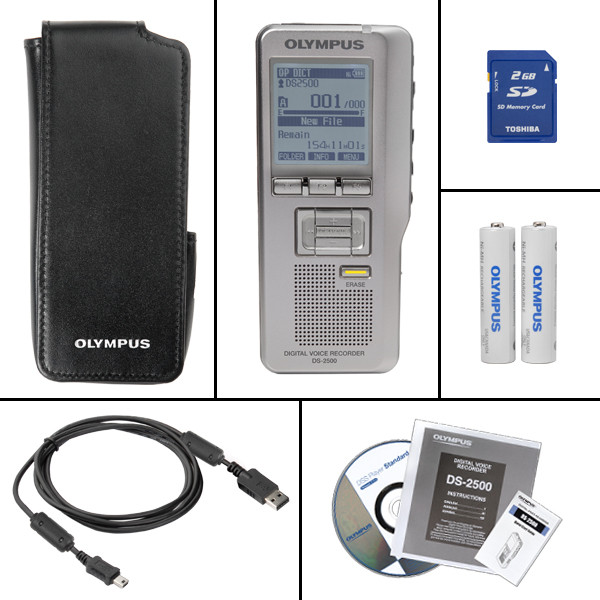 Olympus DS-2500 Digital Portable Handheld Recorder