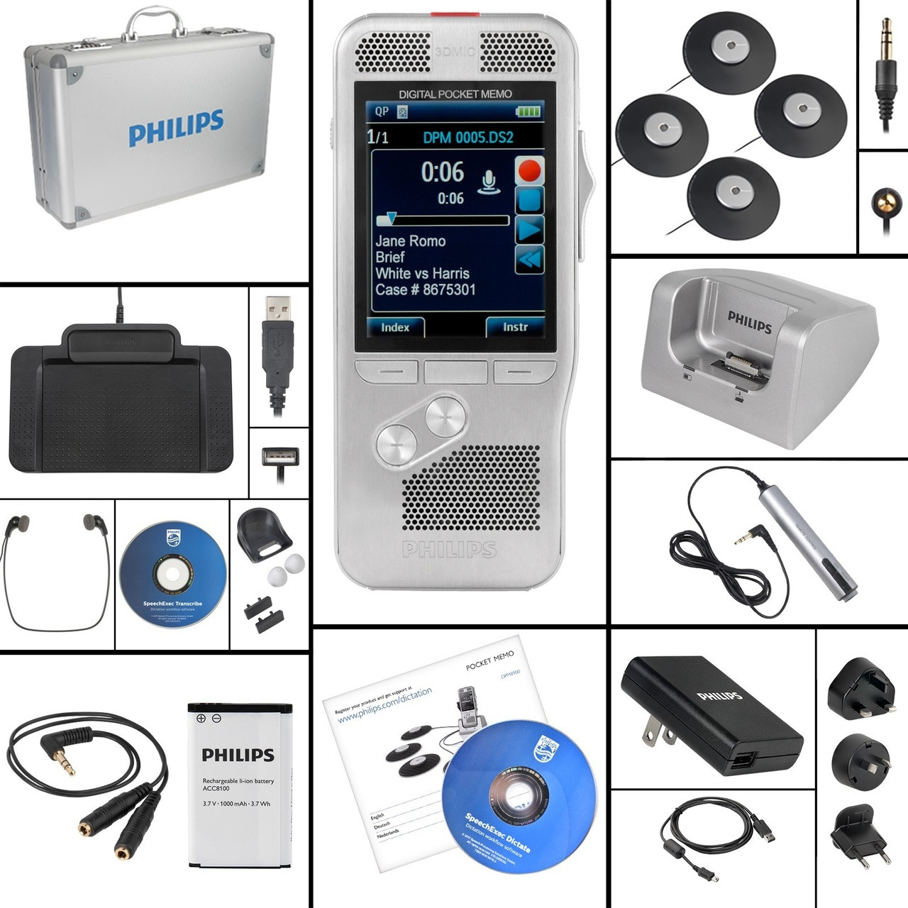 Philips DPM8900 Conference Recorder