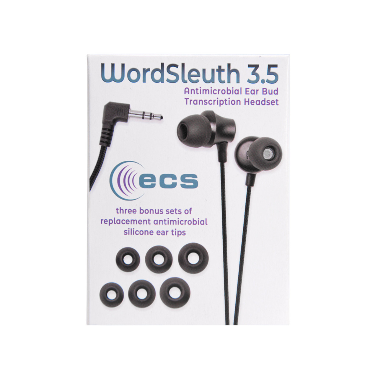 WordSleuth In-Ear Transcription Earbud - Noise Reduction