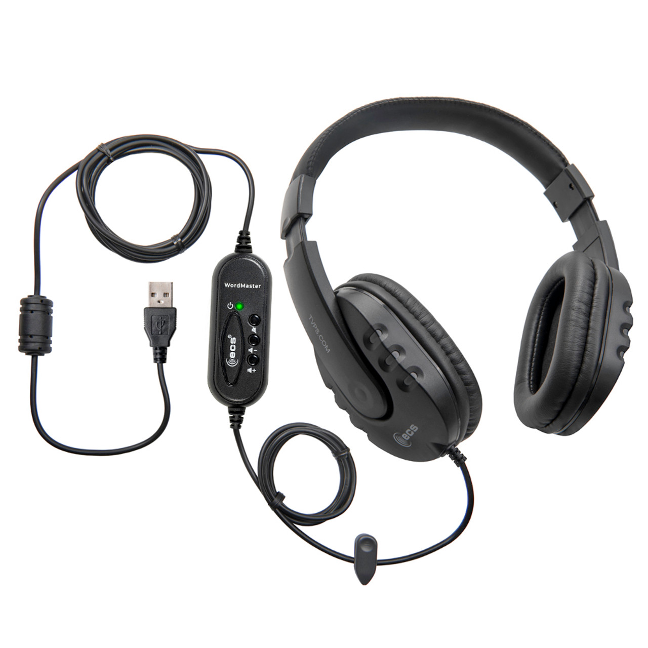 WordMaster USB Transcription Headset