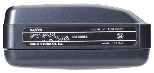 Sanyo Talk-Book Pro TRC-5830 Tape Voice Recorder - Demo