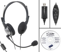 Andrea NC-125 Auriculares Estéreo Para PC Con Cancelación De Ruido Y - Foto 6